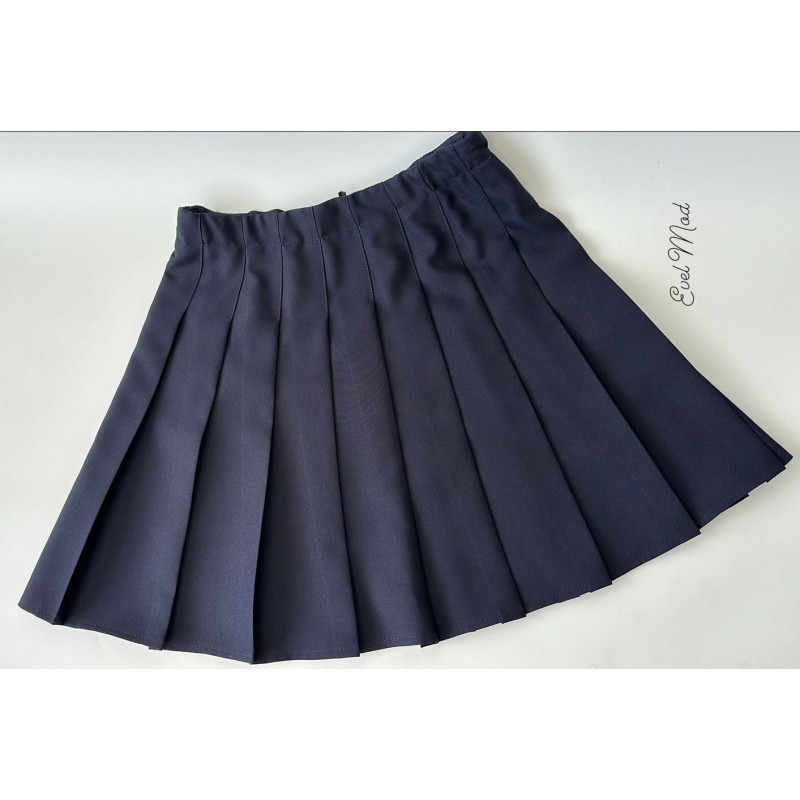 Fusta fete scoala bleumarin Laura Evel mod Evel118