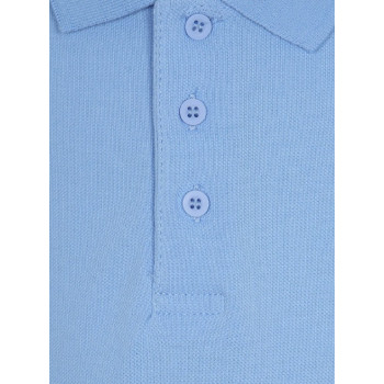 Tricou polo scoala maneca lunga baiat bleu George 5069