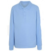Tricou polo scoala maneca lunga baiat bleu George 5069