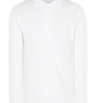 Tricou polo maneca lunga baieti scoala George 5734