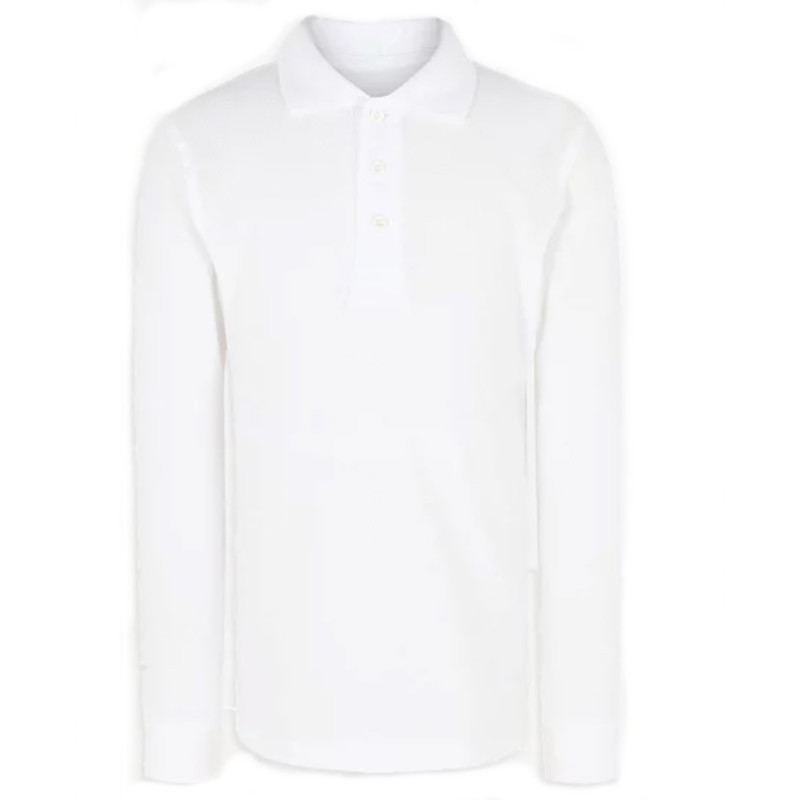 Tricou polo maneca lunga baieti scoala George 5734