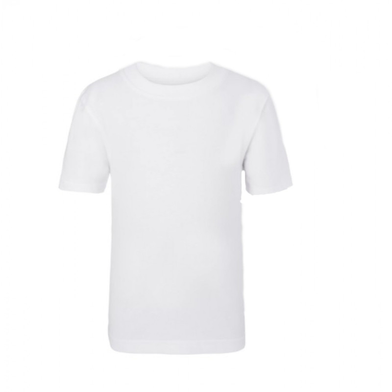 Tricou scoala alb George-22