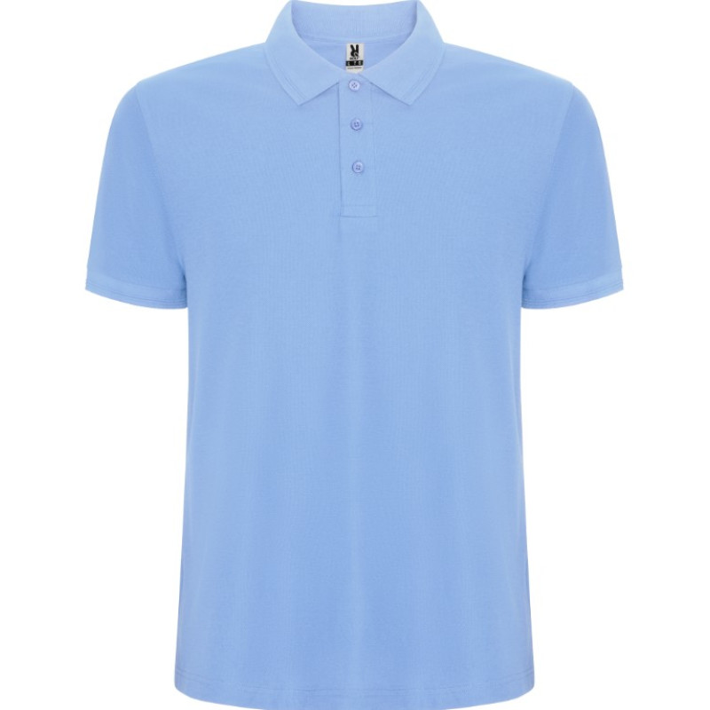 Tricou polo scoala bleu unisex Roly Pegaso 6609