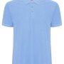 Tricou polo scoala bleu unisex Roly Pegaso 6609