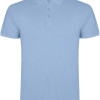 Tricou polo scoala bleu unisex Roly Star 6638-1
