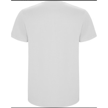 Tricou alb scoala unisex Roly Stafford 6681