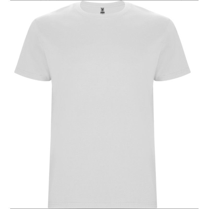 Tricou alb scoala unisex Roly Stafford 6681