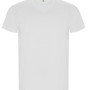 Tricou bumbac organic alb scoala unisex Roly Golden 6690