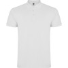 Tricou polo scoala alb unisex Roly Star 6638
