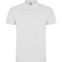 Tricou polo scoala alb unisex Roly Star 6638